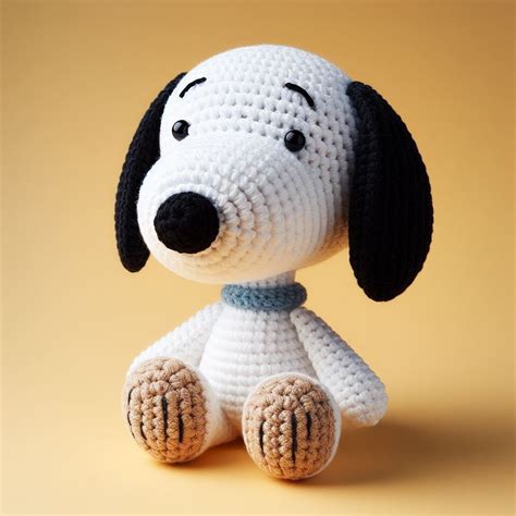 Crochet Snoopy Dog Amigurumi Idea The Amigurumi