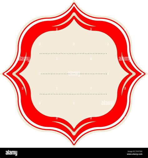 Name tag sticker design template. vector illustration Stock Vector ...