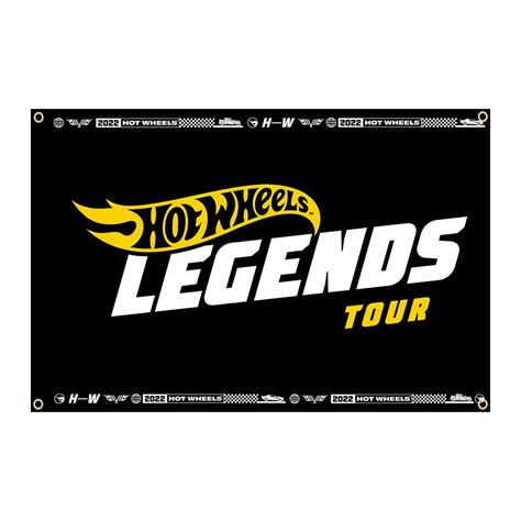 Bandera Hot Wheels 150 Legends Tour Banner Decoraci N Publicitaria