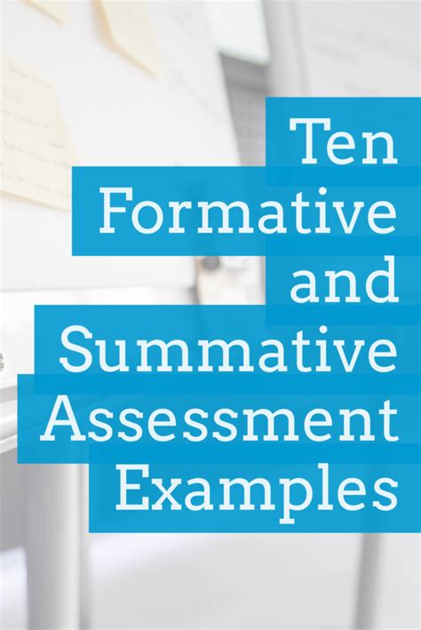 Ten Formative And Summative Assessment Examples To Inspire You