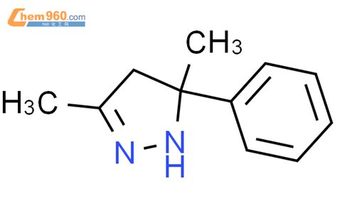 75326 02 2 1H Pyrazole 4 5 dihydro 3 5 dimethyl 5 phenyl 化学式结构式分子式