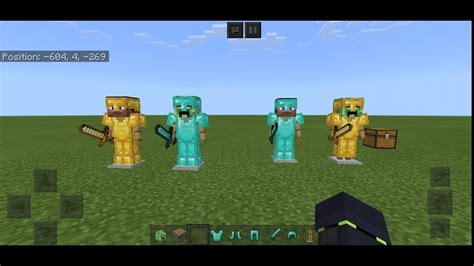 Minecraft Tutorial How To Put Helmet And Head In Armor Stands In Minecraft Pe Xbox Ps4 Java