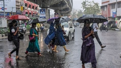 Heavy Rain In Kerala Yellow Alert Issued In 10 Districts Of State