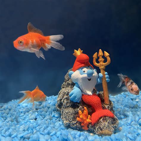 Smurfs underwater neptune multicolour - Laroy Group