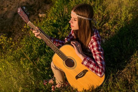 Images Gratuites fille été l automne instrument de musique