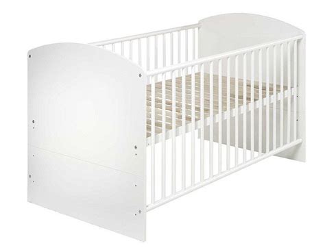 Schardt Chambre bébé Classic White lit évolutif 70x140 cm commode et