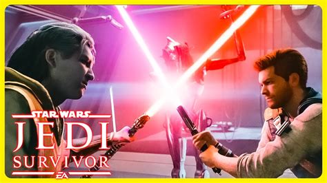 Star Wars Jedi Survivor O Filme De Cal Vs Dagan Gera Youtube