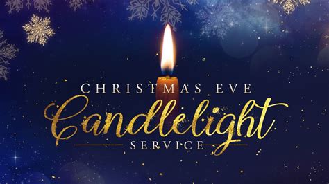 Christmas Eve Candlelight Service Moss Memorial Baptist Church