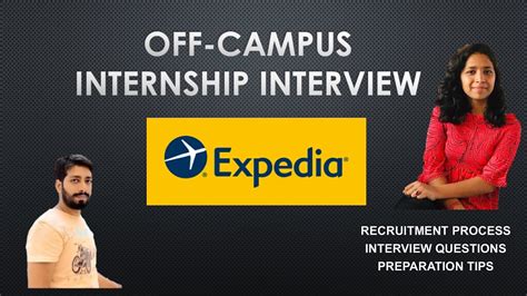 How To Crack Off Campus Internship Interview Expedia Interview