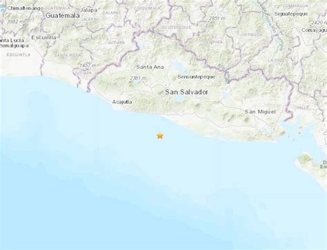 薩爾瓦多外海發生規模66強震 無海嘯威脅 新聞 Rti 中央廣播電臺