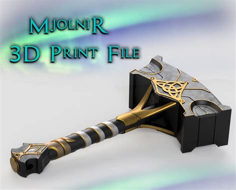 Mjolnir 3D Print File - Etsy