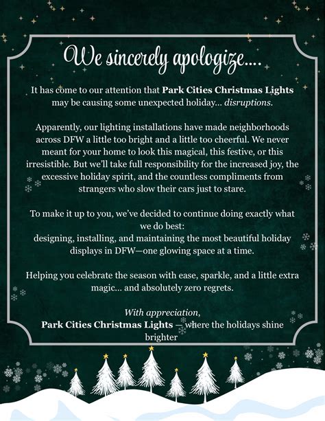 Park Cities Christmas Lights