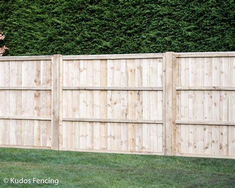 Closed Board Featheredge Panel Fence Kudos Fencing Ltd