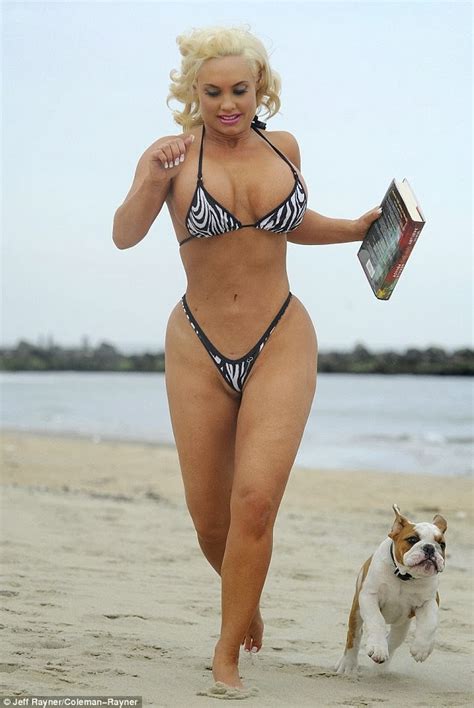 Celebrities In Hot Bikini Coco Austin Glamour Model