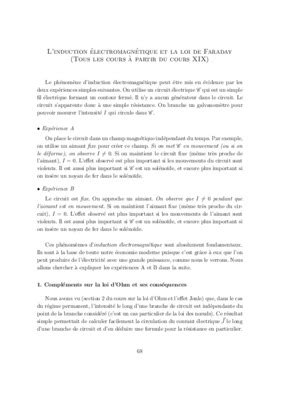 Tp L Induction Electromagnetique Loi De Faraday Pdf Notice Manuel D