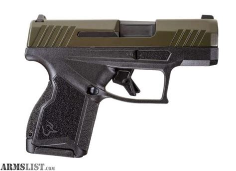 Armslist For Sale Taurus Gx Mm Pistol With Od Green Slide