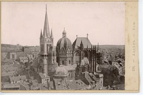 Allemagne, vue de la Cathédrale de Aix-la-Chapelle. by Photographie ...