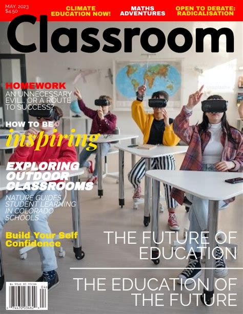 Copy Of 280423 Classroom Magazine Cover Postermywall