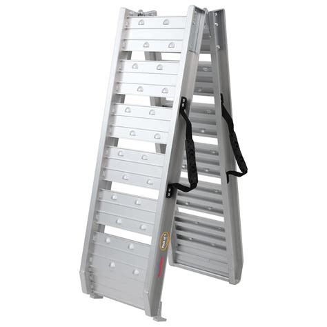 Ruedamann Car Ramps With 6 L × 11 6 W Aluminum Loading Ramp Foldable