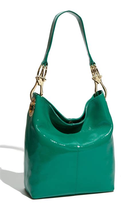 Jpk Paris Betty Patent Bucket Bag in Green (grass) | Lyst