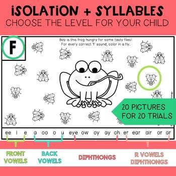 Free Articulation Worksheets For Speech Therapy