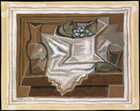 Bowl Of Fruit Juan Gris 1924 Tate