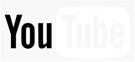 White Youtube Logo Png, Transparent Png - kindpng