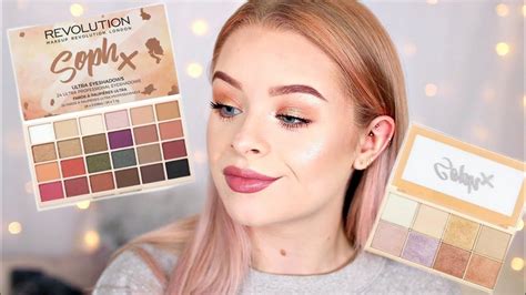 Soph X Makeup Revolution Palettes Everyday Look Youtube