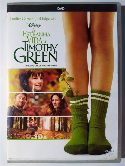 DVD A Estranha Vida De Timothy Green Jennifer Garner Disney Original