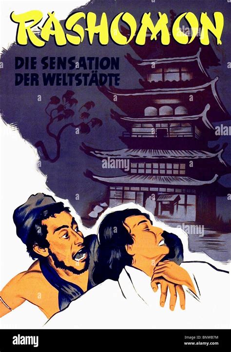 Rashomon movie poster hi-res stock photography and images - Alamy