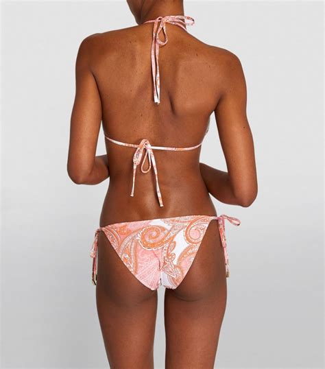 Melissa Odabash Pink Key West Bikini Top Harrods UK