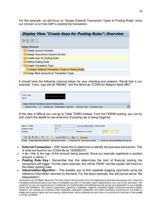 Sap Bank Accounting Ebs Compilation By Techlorean Pdf