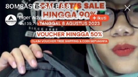 Luar Biasa Streaming Jualan Di Shopee Live Brand Lokal Eiger Pecah