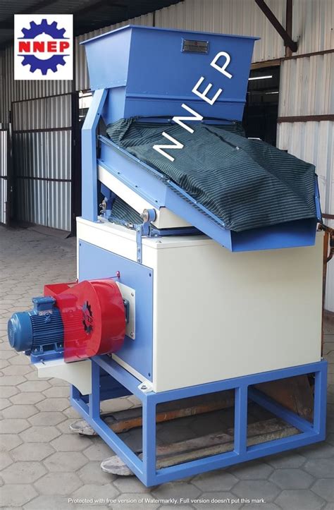 Mild Steel Semi Automatic Food Grains Stone Removing Machine Three