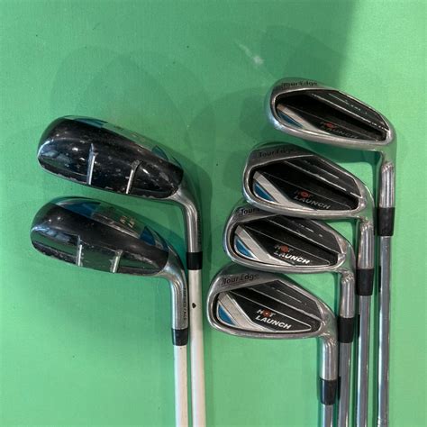 Used Men S Tour Edge Hot Launch Right Iron Set Sidelineswap