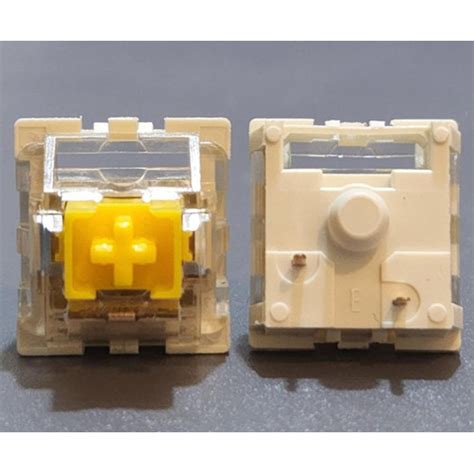 Jual LUBED Philikey Fei Yellow Switch Mechanical Linear With Krytox