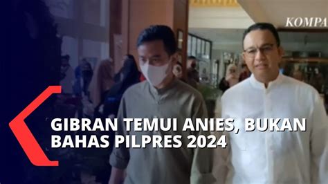 Bertemu Dengan Anies Baswedan Di Solo Gibran Mengaku Dapat Banyak