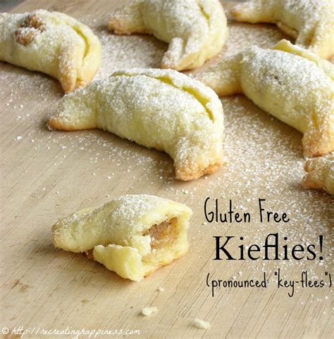 Kieflies Polish Crescent Cookies With Walnut Filling