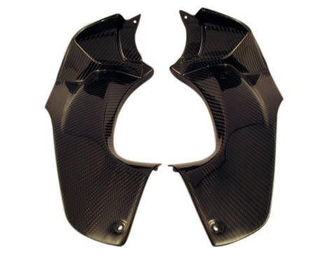 Ram Air Duct Covers ( with tabs) in 100% Carbon Fiber for Kawasaki ZX14R/ZZR1400 2012+