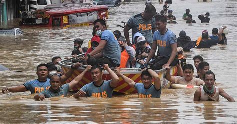 Typhoon Causes Major Flooding In Manila | The ASEAN Post