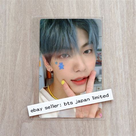 TXT Blue Hour R Version Soobin Photocard Town Green