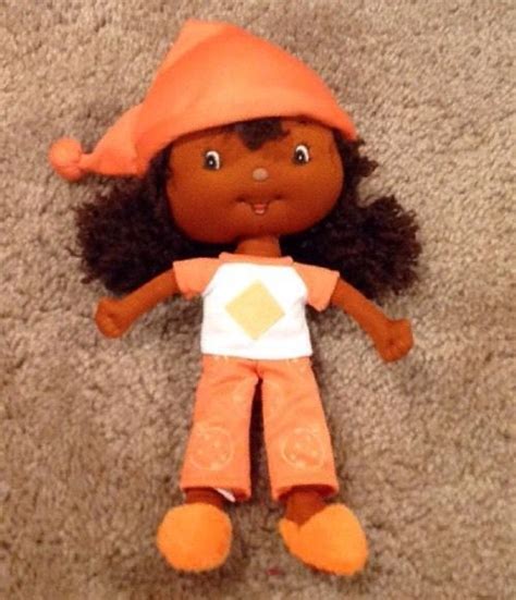 Strawberry Shortcake 11 Doll Plush Bandai Orange Blossom Pajamas Sleepover Ebay Strawberry