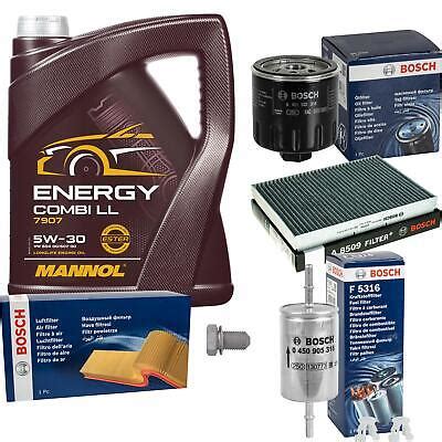 Bosch Inspektionspaket L Mannol Energy Combi Ll W F R Vw Lupo