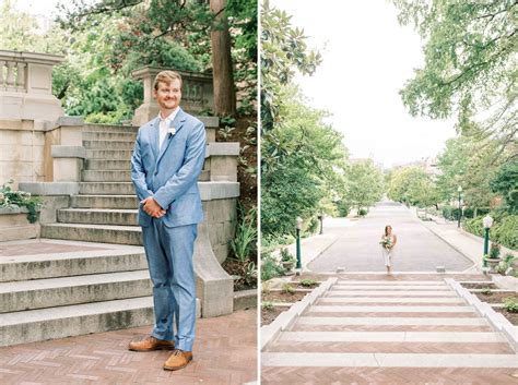 Washington, DC Spanish Steps Elopement | DC Wedding Photographer