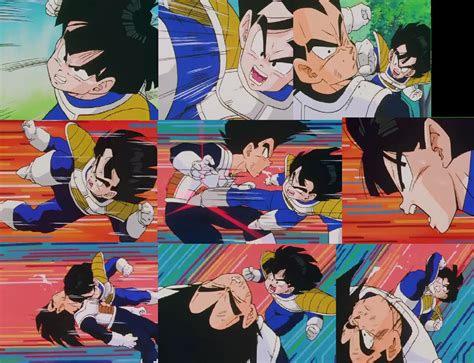 Gohan Vs Vegeta Saiyan Saga