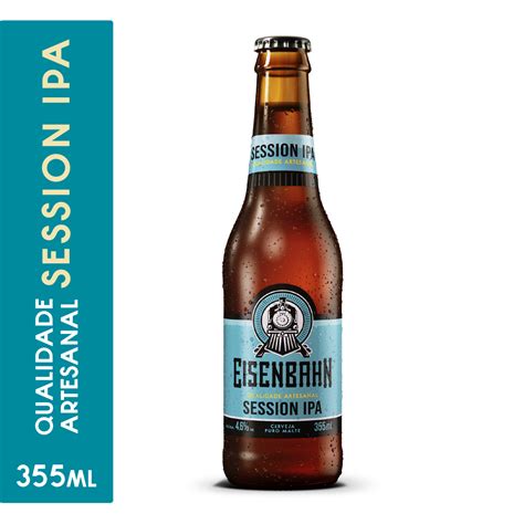 Cerveja Session IPA Eisenbahn Long Neck 355ml BIG BOX Águas Claras