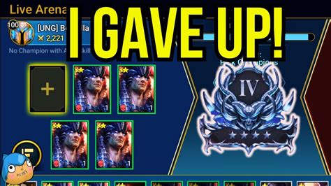 LIVE ARENA SILVER 4 FIRST EXPERIENCE VS UNREAL KRAKENS FORCED ME TO