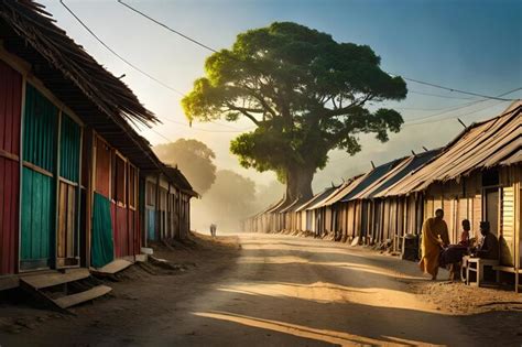 Premium Photo | Village in bangladesh