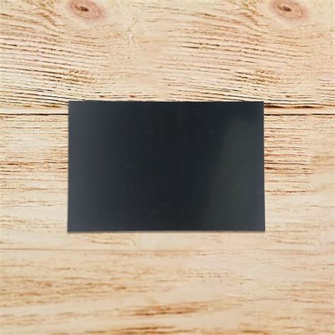 Black Abs Plastic Sheet Panel Diy Model Craft Mm Mm Thick Choose Size