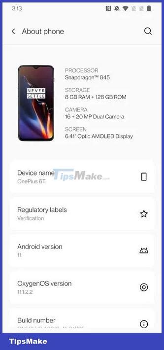 How To Check Android Version And Other Phone Specifications Tipsmake